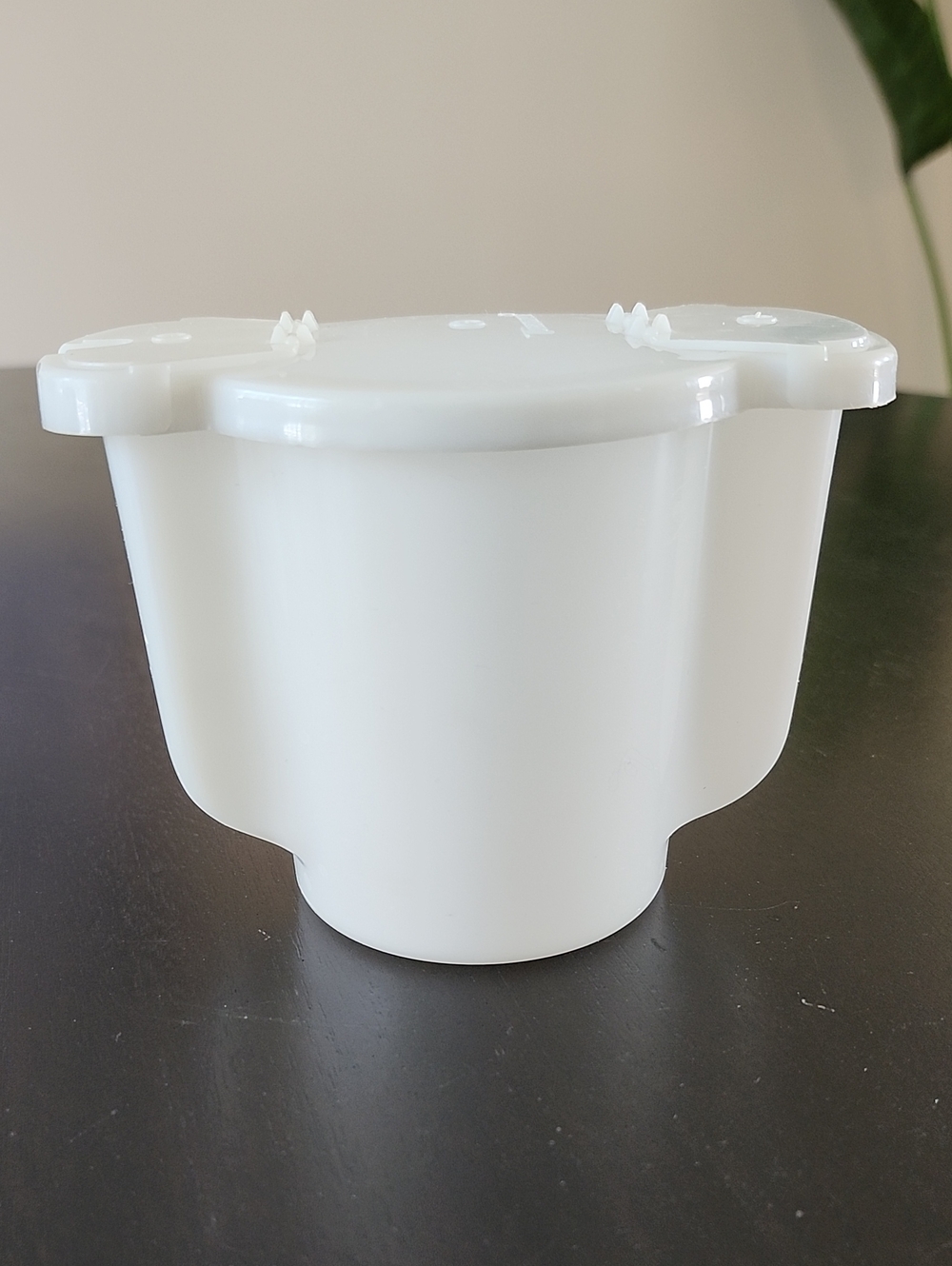 Vintage Tupperware Sugar Dispenser with Snap-On Lid